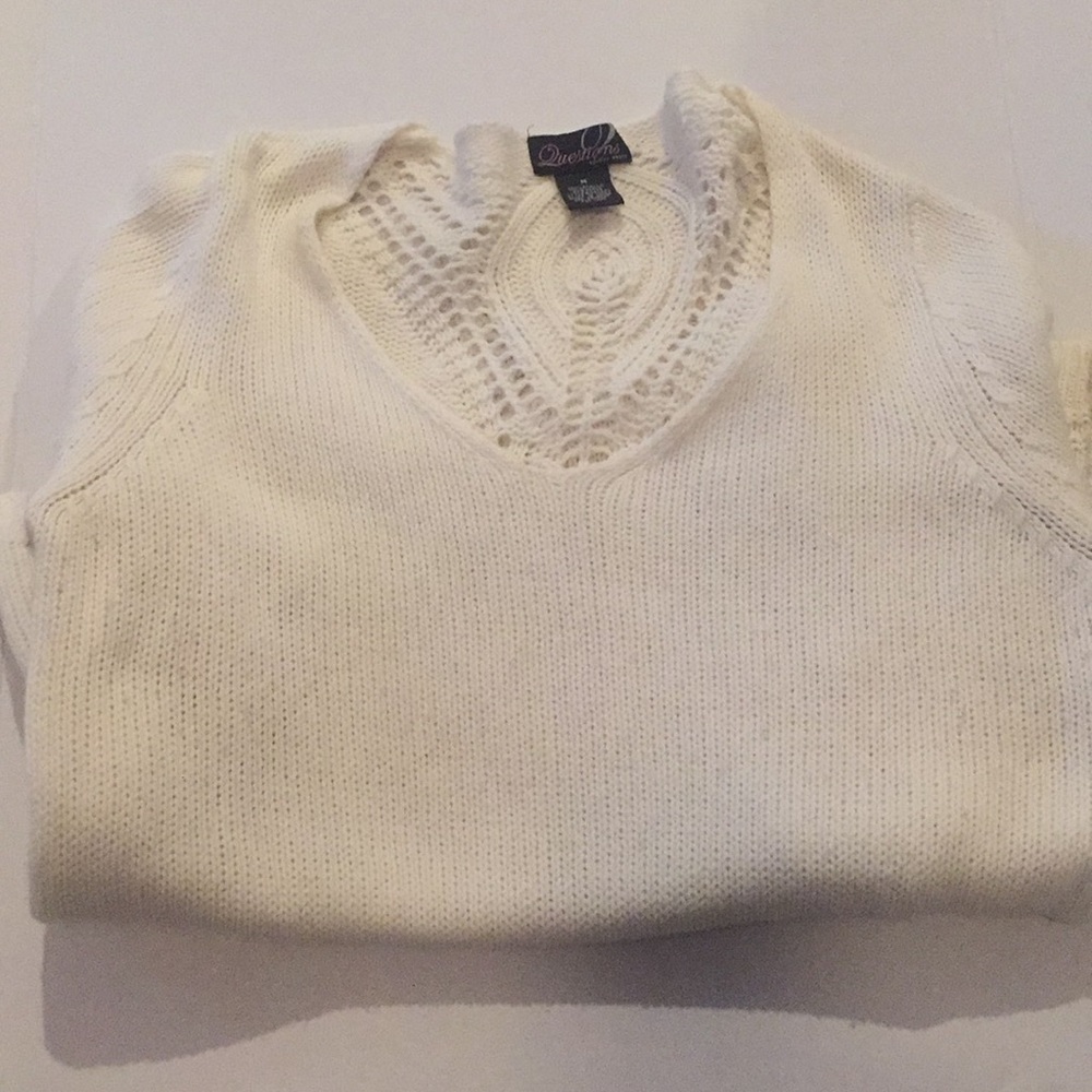 Off white sweater